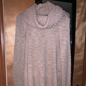 Light pink Cow neck sweater